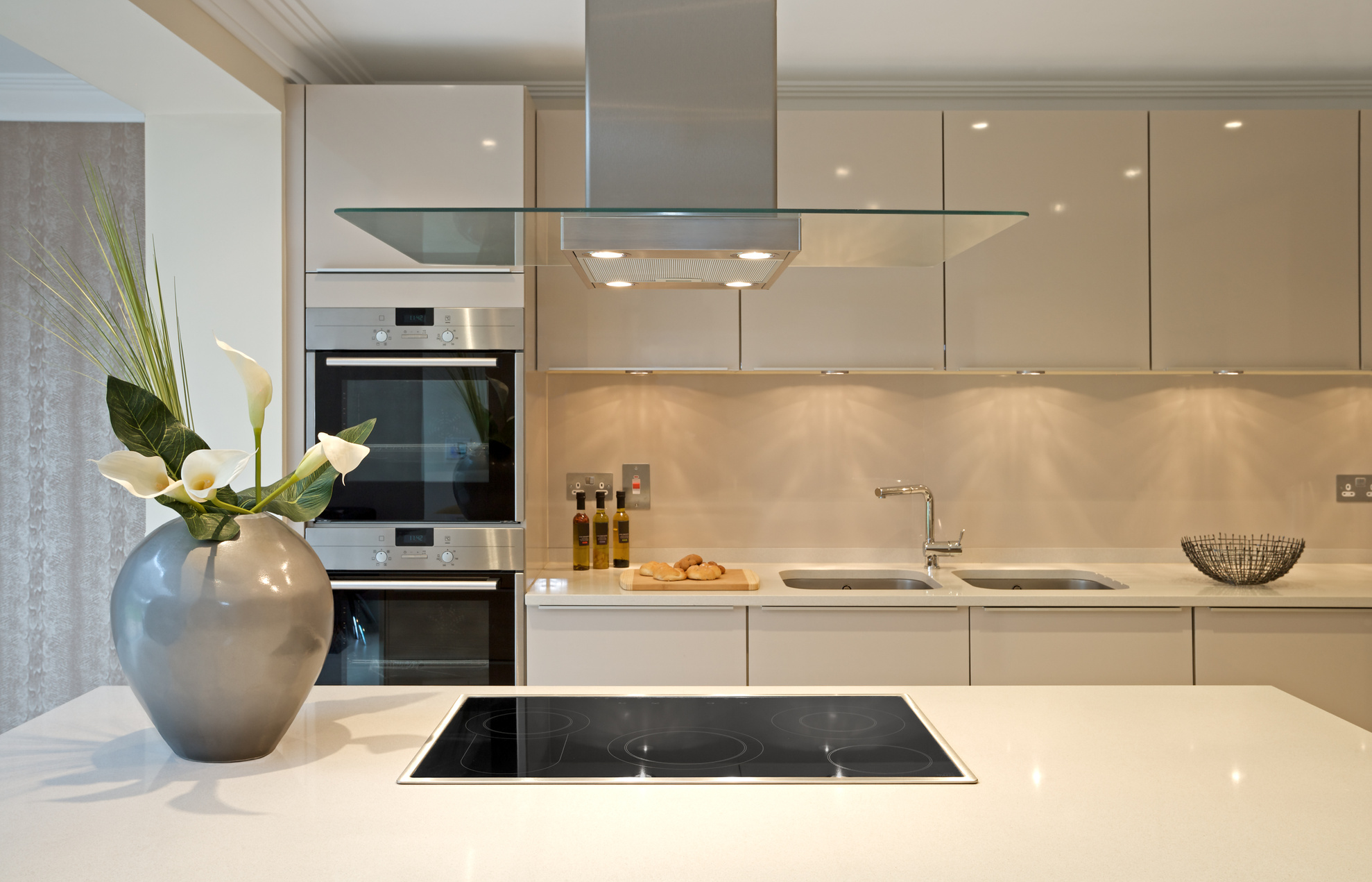 modern kitchen island